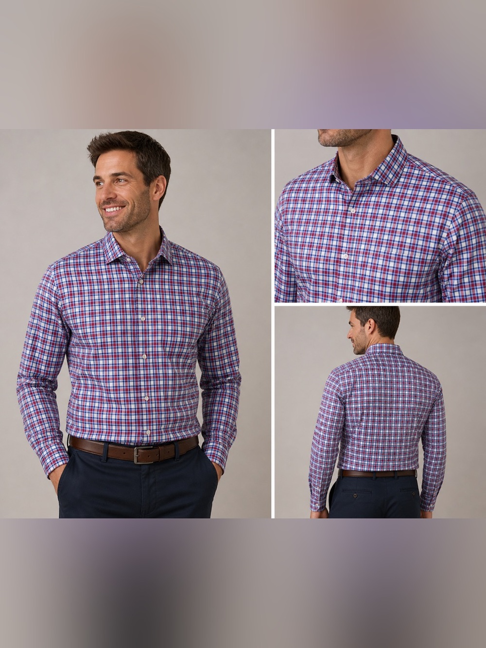 Kirkland Signature Men’s  performance sport Shirt  Size XL NEW # J726